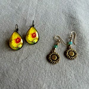 Sunflower Earrings Bundle